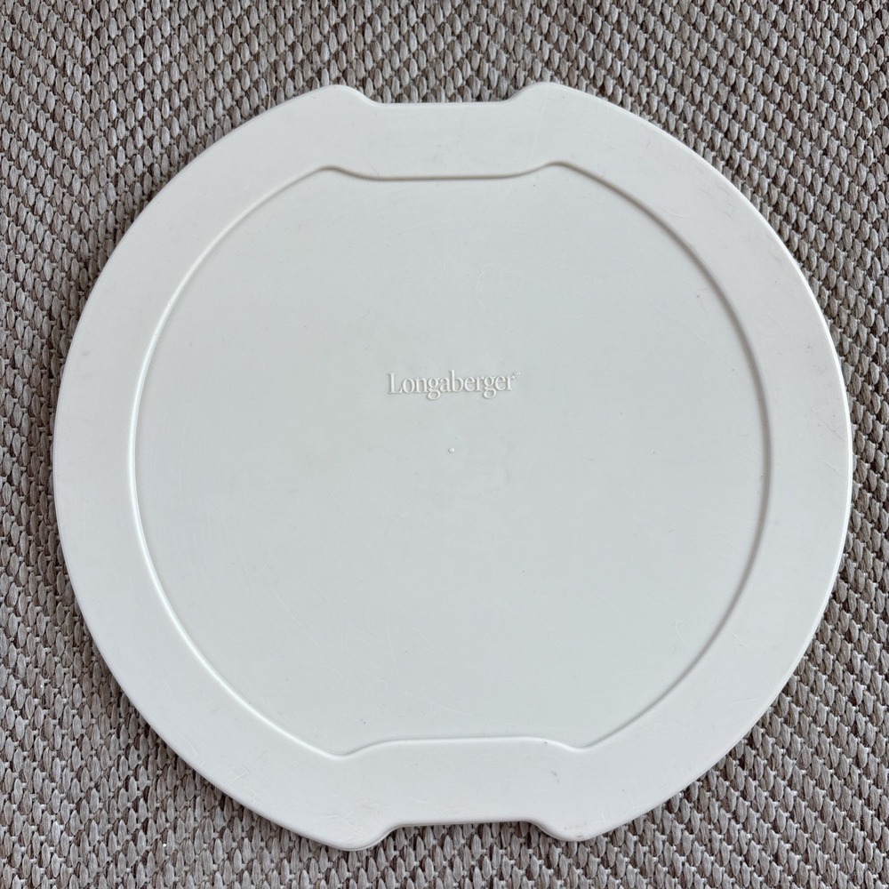 Longaberger Replacement Lid‎ Plastic Round  40518